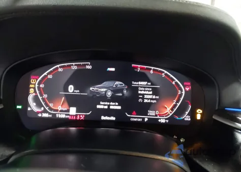 2020 BMW 540I xDrive from USA, damaged, VIN WBAJS3C0XLWW73467